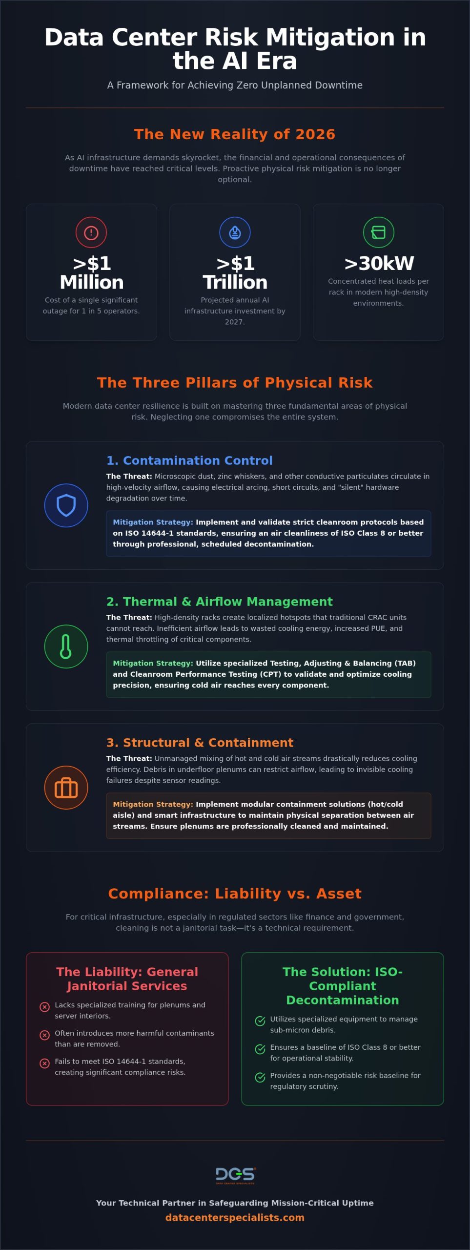 Data Center Risk Mitigation Strategies: A Strategic Framework for 2026