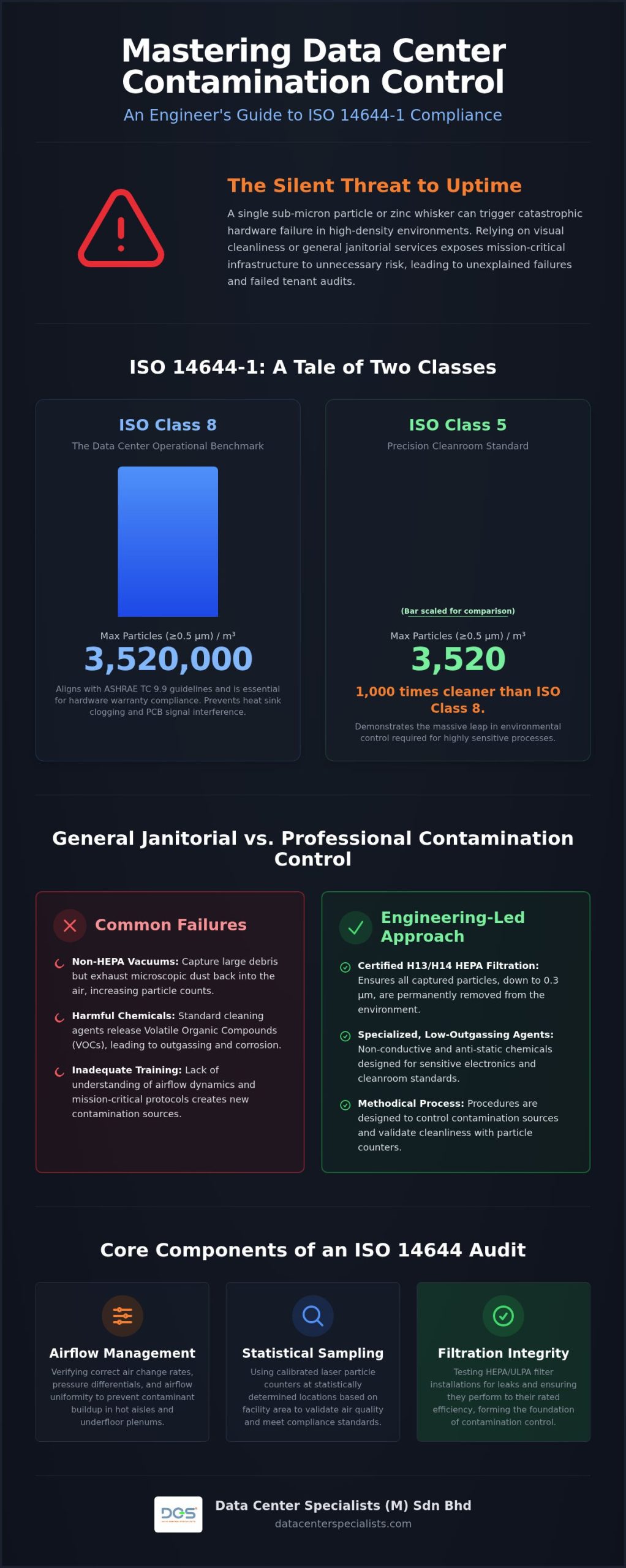 ISO 14644 Data Center Audit Checklist: The Technical Reference (2026)