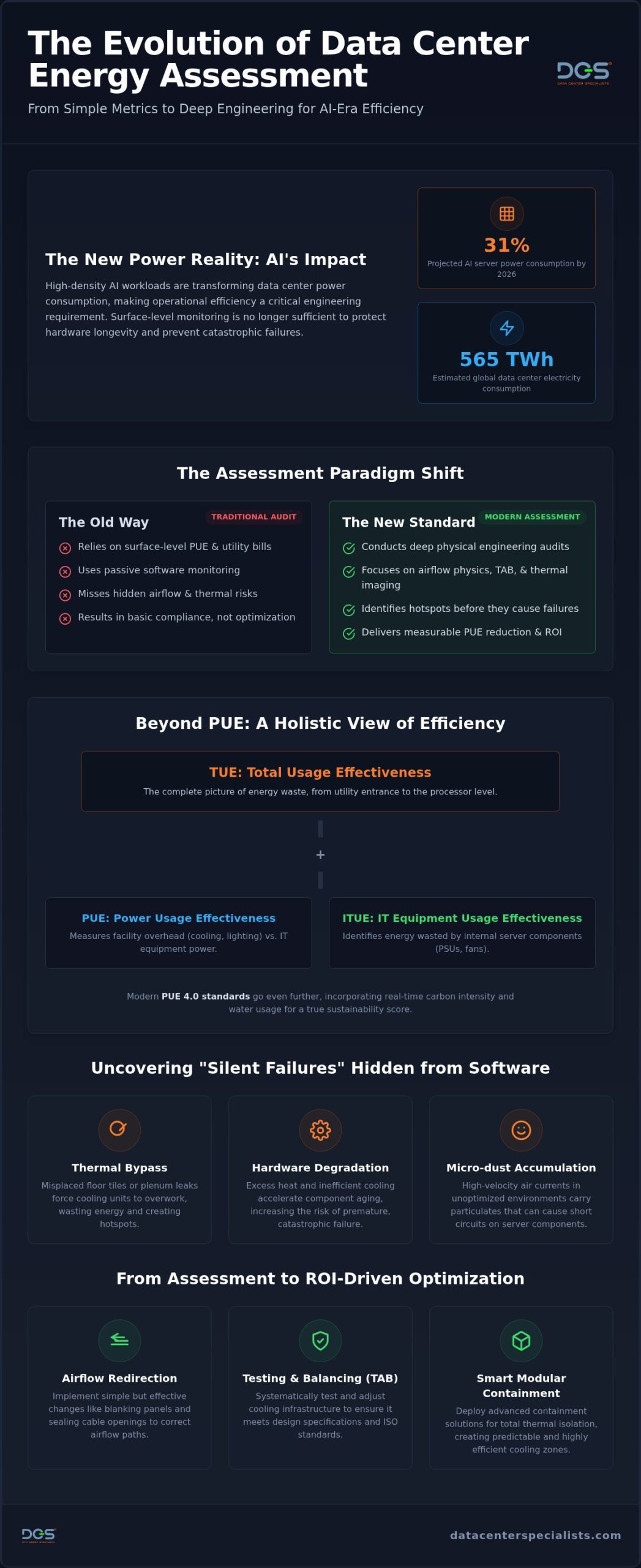 The Definitive Guide to Data Center Energy Assessments (2026)