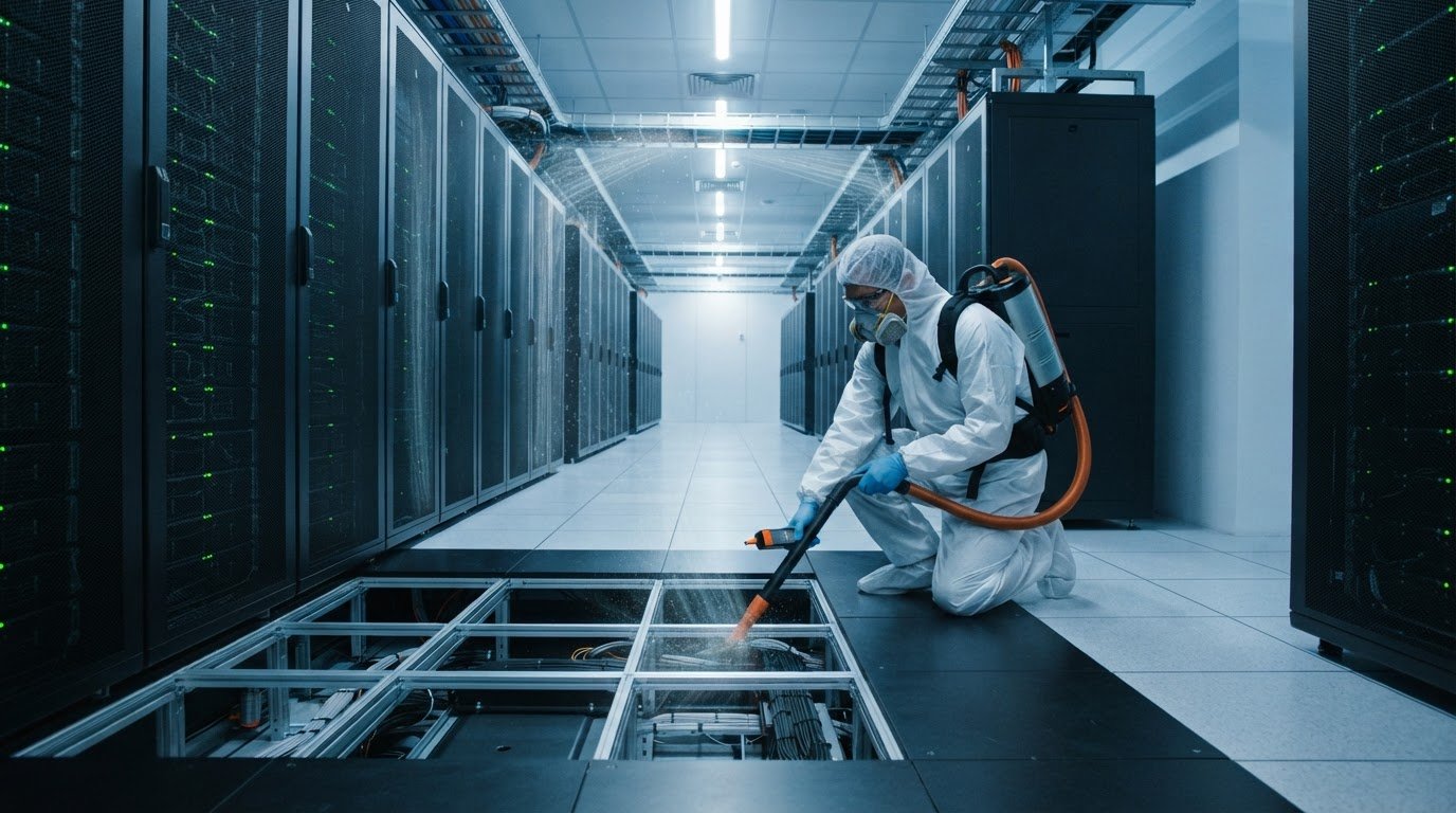 Data Centre Pre-Commissioning Cleaning