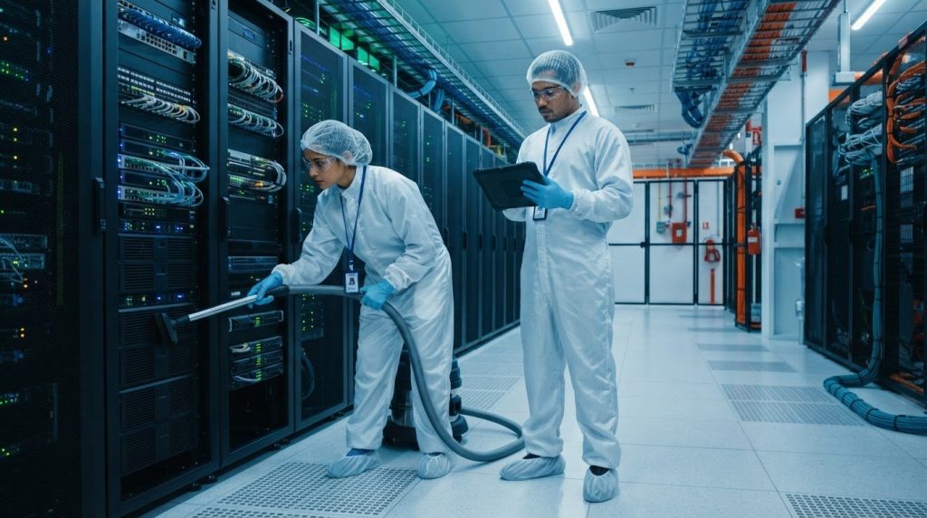 Server Rack Cleaning Guide for Data Center Operators
